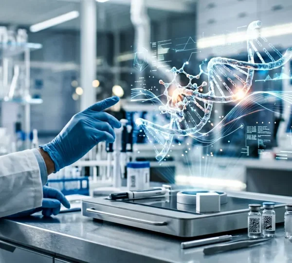 Advanced computational modeling replacing traditional animal testing in cosmetics research through artificial intelligence and digital simulation