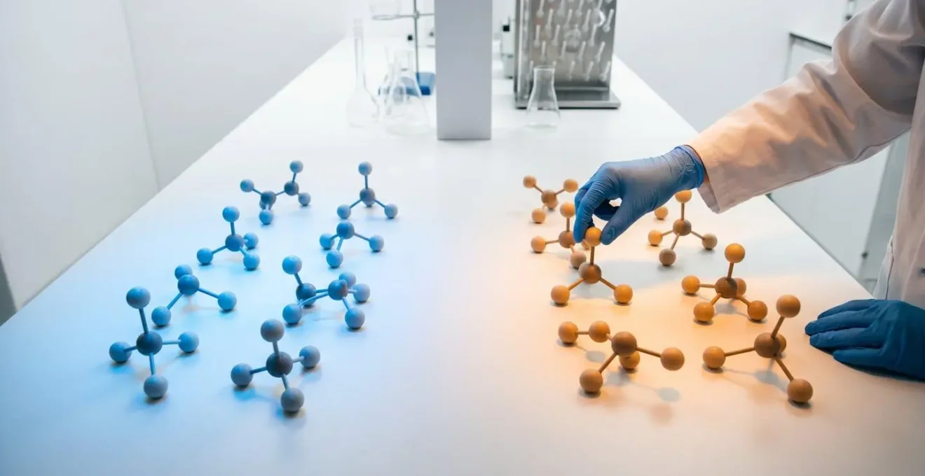 Environmental minimalist view of computational workflow showing the challenge of distinguishing true from false predictions in chemical modeling